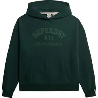 Superdry for woman. W2012452A Athletic Essentials Relax green sweatshirt (M), Casual, Cotton
