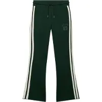 Superdry for woman. W7011308A Green ESS Stripe Flare Jogger Pants (S), Casual, Cotton