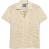 Superdry Lace Beach Resort Pitkähihainen Kauluspaita