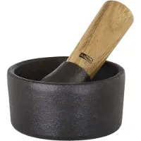 AdHoc Camo mortteli 10 cm, valurauta/akaasiapuu
