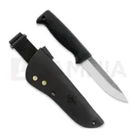 Peltonen Knives Peltonen M07 Ranger Puukko N690 with Leather Sheath - Black