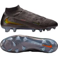 Nike Phantom 6 Elite High Cut Fg Heat Up - Harmaa/gold Amber/musta - Nurmi (Fg), koko 40½