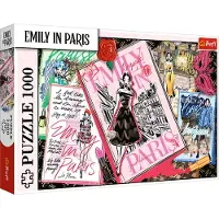 Trefl Pappussel 1000 Bitar Emily In Paris Magazine - Pink - ONE SIZE
