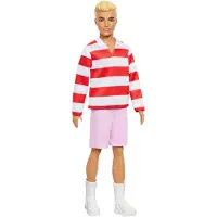 Barbie Fashionista Ken-nukke Punaiset ja valkoiset raidat (HYV01)