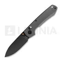Vosteed Raccoon TiSlim Crossbar - Blackwash - Titanium kääntöveitsi, Dim Gray