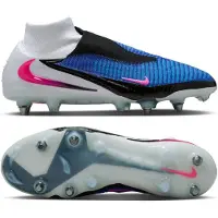 Nike Phantom 6 Elite High Cut Sg-pro Player Edition Attack - Sininen/pinkki/valkoinen - Pehmeä Nurmi (Sg), koko 40