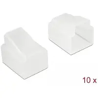 DeLOCK – Dust Cover for RJ11 plug 10 pieces transparent (64017)