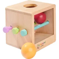 Eichhorn Montessori Box With Balls - Cream - ONE SIZE