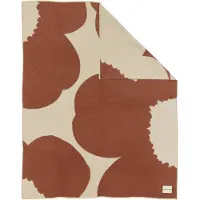 Marimekko Iso Unikko Throw 130X170Cm - Brown - 130X 170CM