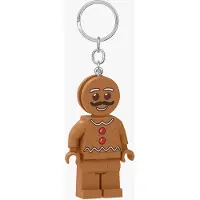 LEGO Iconic Gingerbread Man Avaimenperä + LED-valo