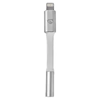 Nedis Kulta Applen 8-nastainen Lightning-naarassovitin Alumiinipinnoitettu 3.5 Mm 0.15 M
