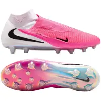 Nike Phantom 6 Elite High Cut Ag-pro Breakout - Pinkki/valkoinen/musta - Tekonurmi (Ag), koko 42