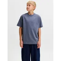 Jack & Jones Jjebarron Tee Ss O-Neck Noos Jnr - Blue - 164