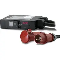 APC IN-LINE CURRENT METER, 32A, 230V, IEC309-32A 3-PH, 3P+N+G (AP7175B)