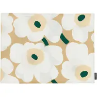 Marimekko Pieni unikko pöytätabletti akryyli Sand-white-hay-emerald