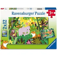 Ravensburger Palapeli Little Explorers 2x12 Palaa