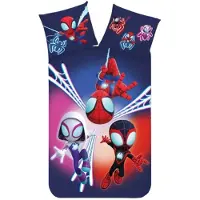 BrandMac Spiderman Spidey Dark vuodevaatesetti, 100x135 cm, 40x60 cm