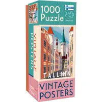 Tactic palapeli Vintage Posters Tallinna 1000 palaa
