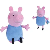 Pipsa Possu Peppa Pig Plush George, 31Cm - Blue - ONE SIZE