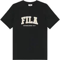 FILA Rifredi Regular Graphic T-Shirt - Black - 134-140
