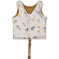 Liewood Uimaliivi - 19–30 kg - Dove - Sea Olento/Sandy - - OneSize - Uimaliivit