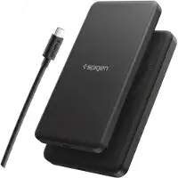 Spigen EA2205MQ Essential 5000mAh MagSafe -magneettinen varavirtalähde – musta