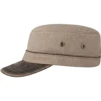 Stetson Army Cap Cotton Brown Lippalakit 59/L