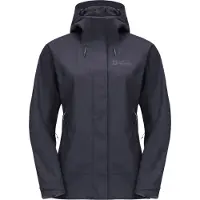 Jack Wolfskin Women's Kammweg 2-Layer Jacket Graphite XS