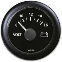 VDO A2C59512458 VLB 18-32V 52mm S volttimittari