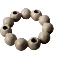 DBKD Bright kynttilänjalka Ø27 cm Beige