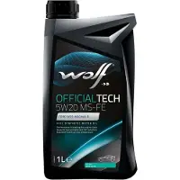 WOLF Officialtech Ms-fe Sae 5w-20 Moottoriöljy 1l