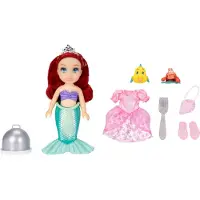 Disney Princess Ariel Meri Ja Maa-nukke Erilaisilla Klassisilla Ja Pienen Merenneidon Asuilla 15 Cm
