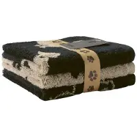 Cawö Pyyhesetti Cawö We love Dogs Mix 3 kpl puuvilla 30x30 cm