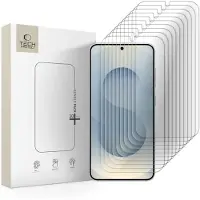 Tech-Protect CLEAR -karkaistun lasin paketti (10 kpl) Samsung Galaxy S24/S25 -malleille