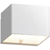FISCHER&HONSEL GMBH Ulkoseinävalaisin liiketunnistimella Magnetic, Valkoinen/opaali, Eteinen, Metalli, Moderni