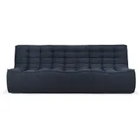 Ethnicraft , N701 3-istuttava sohva Graphite