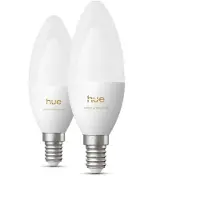 Philips Hue White Ambiance B39-kynttilälamppu – E14-älylamppu