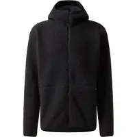 Haglöfs Men's Funäs Pile Hood True Black Välikerrospuserot S