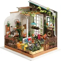 Creativ Company Askartelusetti Miniatyyrihuone Puutarha