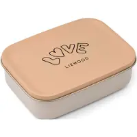 Liewood Nina Stainless Steel Lunchbox - Silver - ONE SIZE