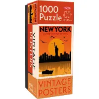 Tactic palapeli Vintage Posters New York 1000 palaa