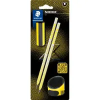 Staedtler Bleistift NORIX HB Set BK 100% PEFC gelb/schwarz (181 SBK2-1)