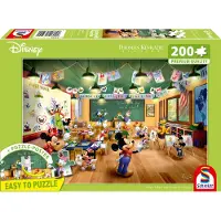 Schmidt Mickey and Minnie, Schoolhouse 200p palapeli