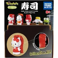 Takara Tomy Twinchees Hello Kitty & Friends Sushi Figs Asst. - Multi/patterned - ONE SIZE