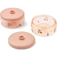 Liewood Dominique Food Tritan Boxes 500 Ml 2-Pack - Pink - ONE SIZE
