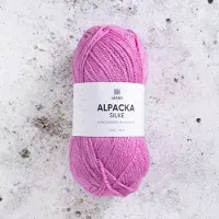 Järbo Garn AB Alpacka Silke 50g Pink Cupcake (20) Järbo