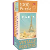Tactic palapeli Vintage Posters Paris 1000 palaa