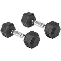 Olive Rubber Hex 5kg Käsipaino 2 Yksiköt