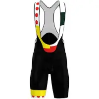 Santini Combo Tour De France Official General Leader Pyöräilyshortsit