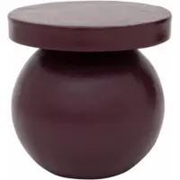 Urban Nature Culture Side Table Mosi - Burgundy - Ø 40 CM